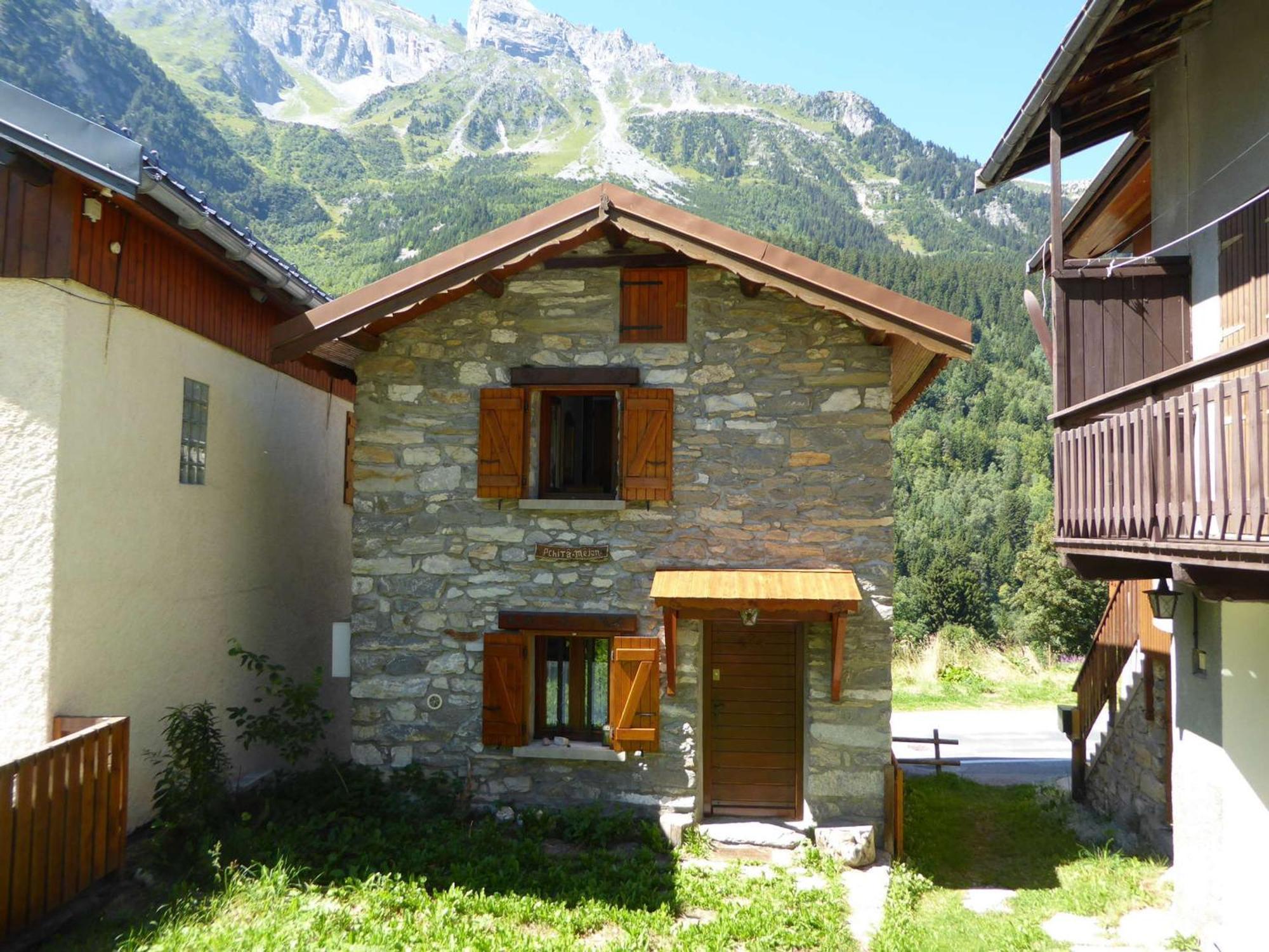 Villa Charmant Chalet En Pierre Et Bois A Pralognan-La-Vanoise, Proche Commerces Et Telepherique - Fr-1-464-16 Exterior foto