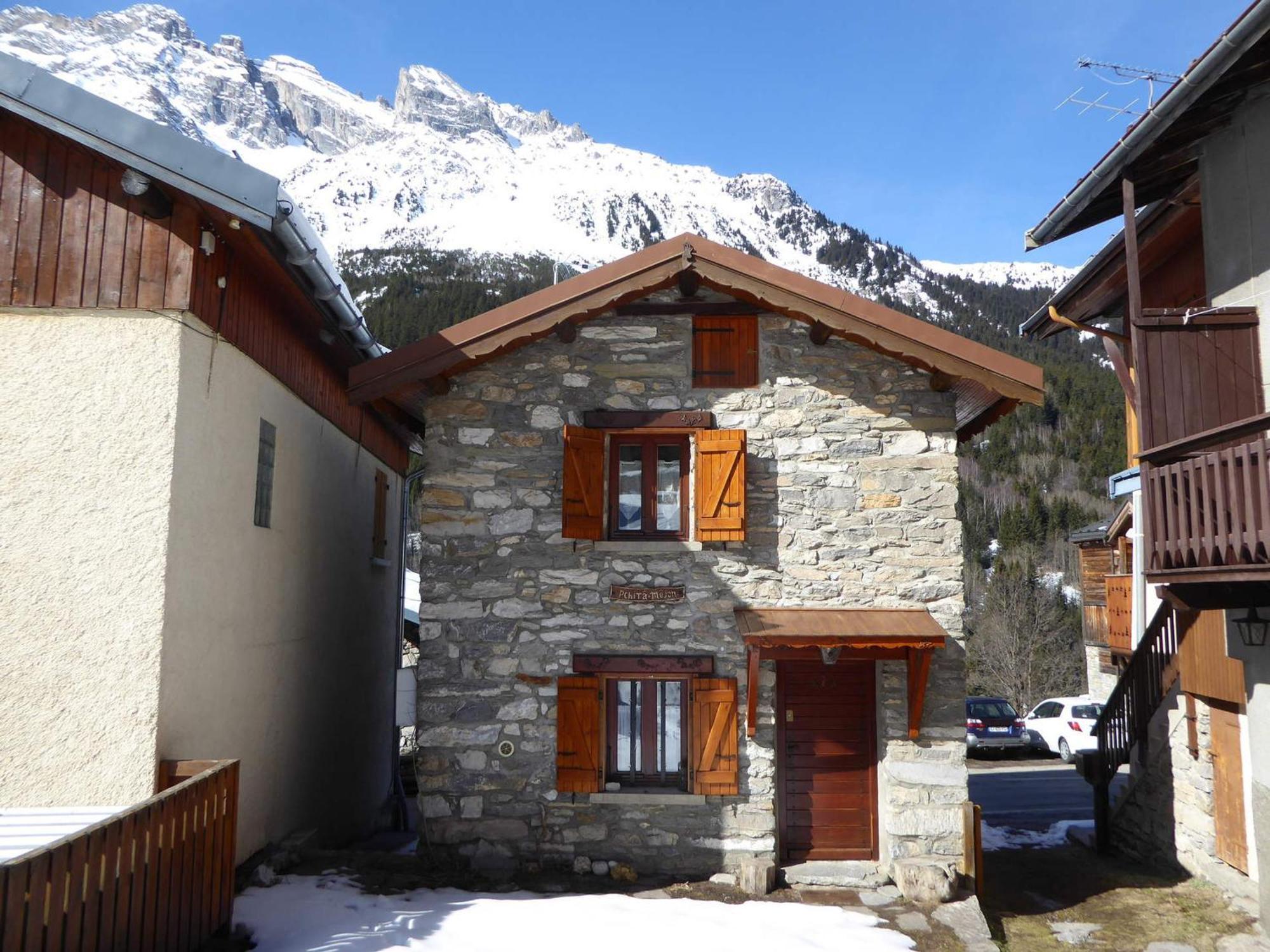 Villa Charmant Chalet En Pierre Et Bois A Pralognan-La-Vanoise, Proche Commerces Et Telepherique - Fr-1-464-16 Exterior foto